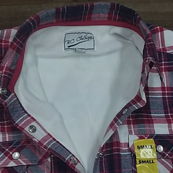 BC Clothing Women's Sherpa Shirt Jacket - Picture 5 of 5